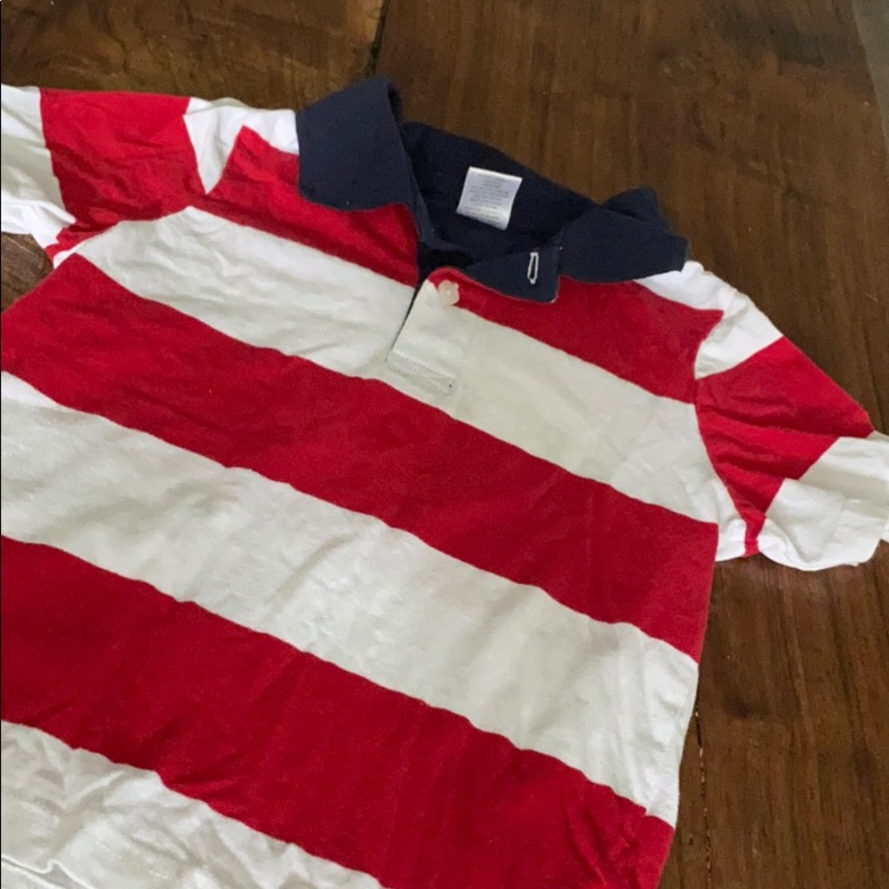 Gymboree American Flag Polo Shirt 2T